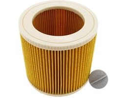 Patroonfilter geschikt voor Kärcher MV1 MV3 WD3 NT20 NT25 NT30 Luchtafvoer Filter Cartridge Water stofzuiger