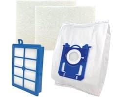Multaparts® stofzuigerzakken set geschikt voor AEG 6000 serie (Animal 6000, Clean 6000, Hygienic 6000, Allergy 6000*) | Set met stofzuigerzakken type S-BAG (10 x), motorfilter (2 x), HEPA filter
