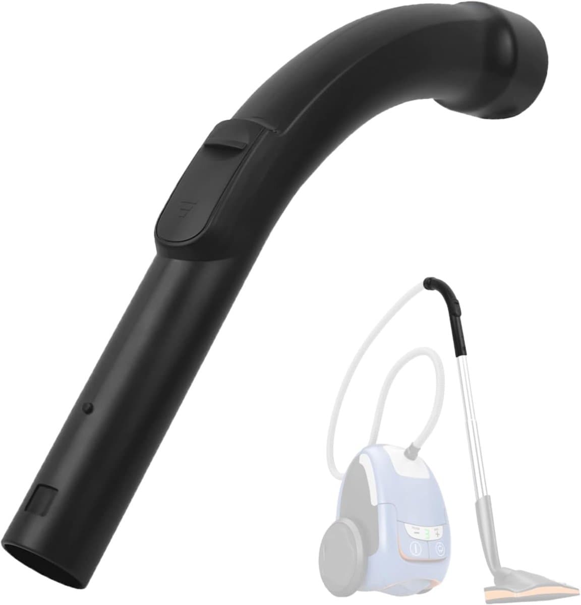 Handgreep - geschikt voor Miele Ø 35 mm Vervangende handgreep - geschikt voor stofzuiger Flexibele handgreep Slanggreep - geschikt voor Miele stofzuigers S500/S600/S700/S800/S2000/S4000/S5000/C1/C2/C3 — afbeelding 1