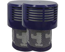 Multaparts® HEPA Filter cassette (set a 2 stuks) geschikt voor Dyson V10 - Wasbaar - | Gemaakt van duurzaam katoen en eenvoudig te reinigen | Meet op voor je besteld | Vervanger voor Dyson 969082-01