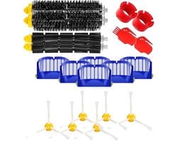 Filter en borstel XL set geschikt voor iRobot Roomba 600 series 605 615 616 620 621 630 635 650 652 660 665 671 680 690 691 695