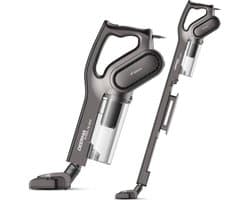 Deerma DX700s - Steelstofzuiger met Snoer - Stofzuiger Zonder Zak - 0,8L - 600W - Grijs