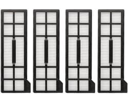 PromoHome 4 stuks HEPA Vervangingsfilters voor Robotstofzuigers - Universeel Compatibel Onderdeel voor Optimale Luchtzuivering en Stofverwijdering