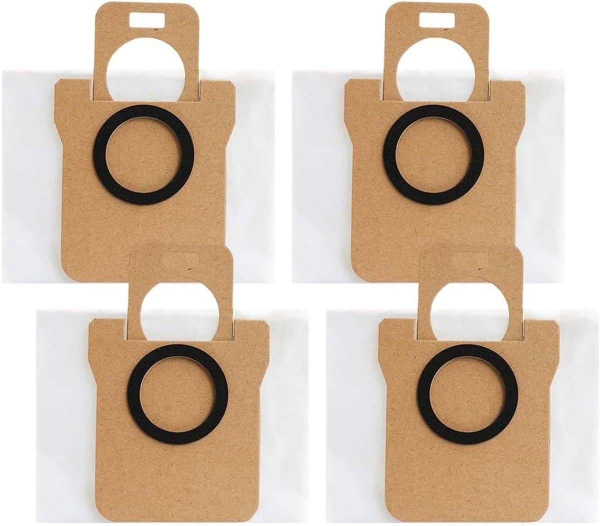 Geschikt voor 4/10 vacuum dust bags for Dreame S10 fully automatic sweeping robot accessories Mijia S10 Pro dust bag non-woven dust bag — afbeelding 1