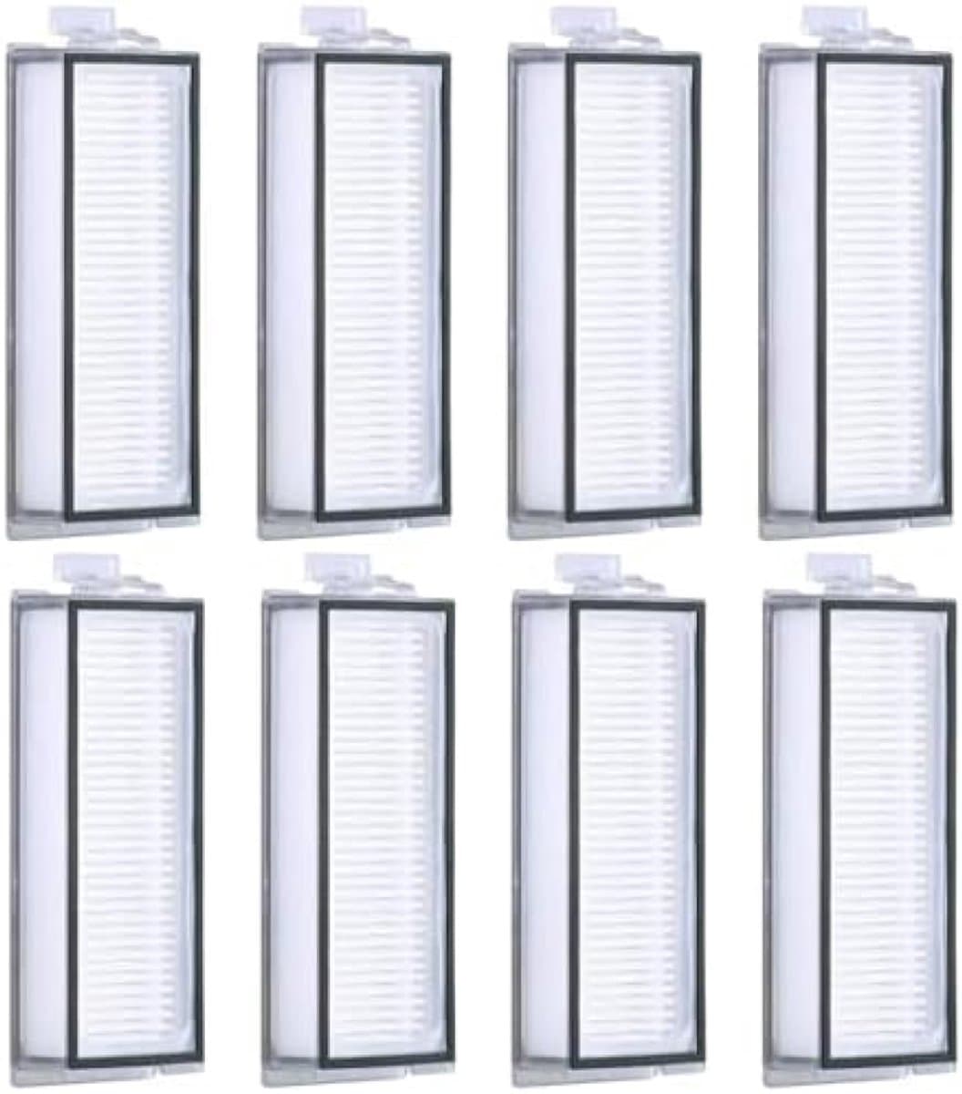 PromoHome 8 stuks HEPA-filters compatibel met Roborock Q5 Max+/Q7 Max/ Q7 Max+/ Q7/ Q7+/ Q8 Max/ Q8 Max+/Q5 Pro/Q5 Pro+/ T8 — afbeelding 1