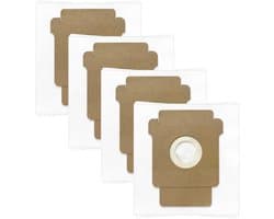 Verpakking van 4 stofzakken voor Roomba 105/Plus 405/Plus 505/Max 705/Combo 2 Essential robotstofzuigers- inhoud 3 liter- smeltgeblazen vezel en non-woven stof- geavanceerde filtratie