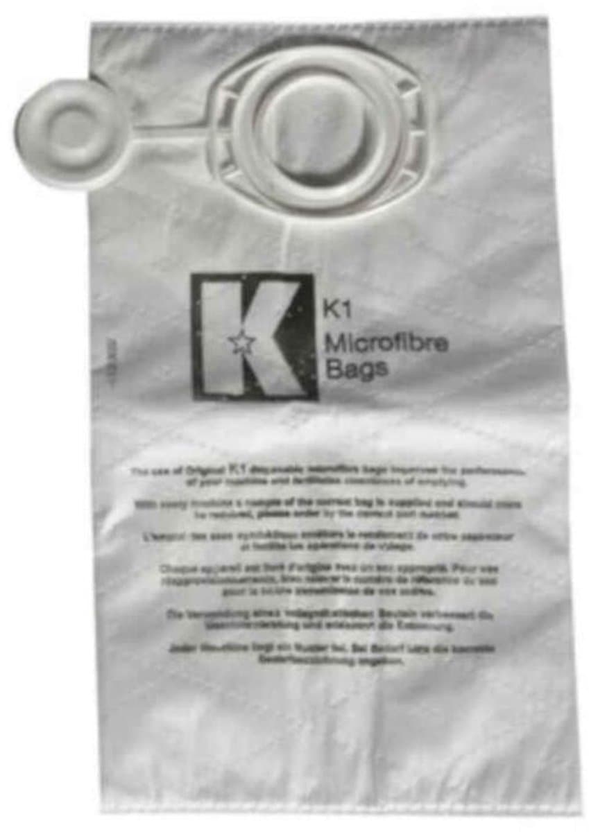 Kerstar Originele Microfleece Stofzakken Prima, Max KV5, KV10, KV15, PV1, KAV15, K1 serie - 800011470 (5 Stuks) — afbeelding 1