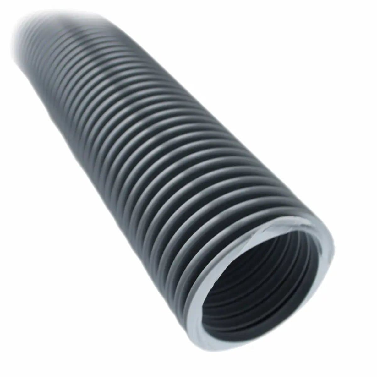 SQOON® Stofzuigerslang op rol – 38 mm x 20 m – Zware kwaliteit – Zilver — afbeelding 1
