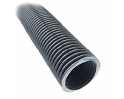 SQOON® Stofzuigerslang op rol – 38 mm x 20 m – Zware kwaliteit – Zilver