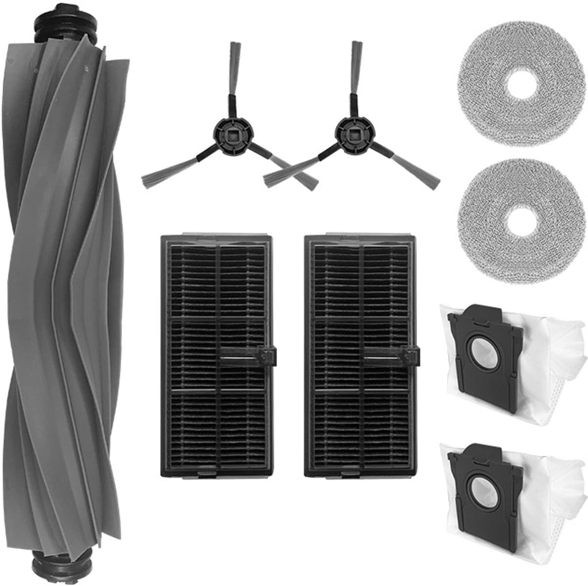 9 Stuks Accessoireset geschikt voor Dreame L10s Pro Ultra Heat/ L10s Ultra Gen 2 - Stofzuiger onderdeel - reserveonderdelen voor robotstofzuigers — afbeelding 1