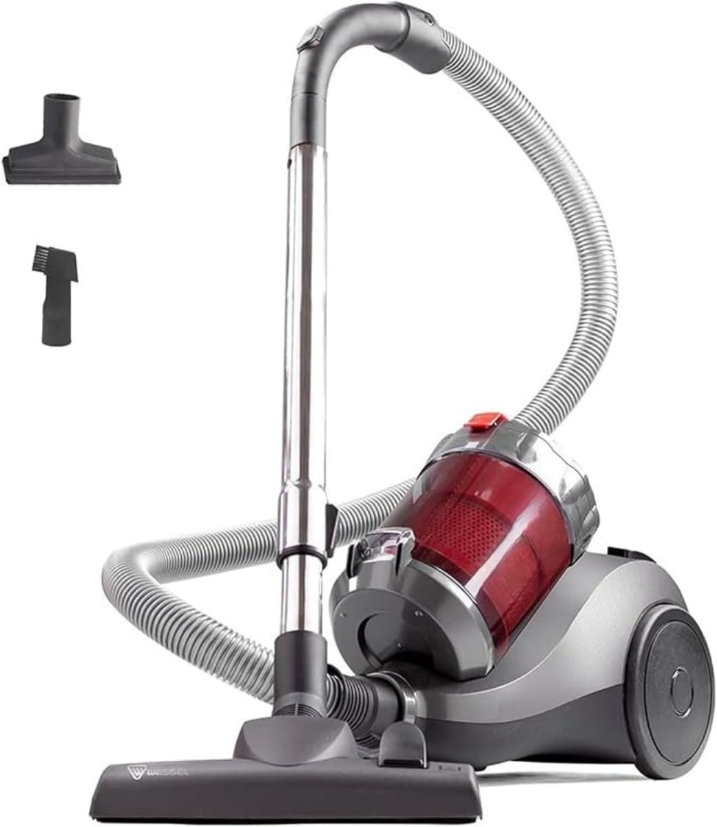 MMP® Steelstofzuiger met snoer - Steelstofzuiger - Stofzuiger - Rood - 40cm x 27cm x 35cm — afbeelding 1