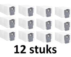 12 x Stofzuigerzakken geschikt voor Roborock Q Revo - stofzak vervanging - Grote Capaciteit Stofzuigerzak - Hoogwaardige vervanging - -12 stuks afvalzak - Compatibel met modellen: Roborock Q revo