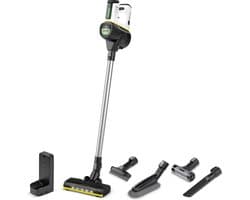 Kärcher VC 7 Cordless yourMax 2-in-1-steelstofzuiger Batterij/Accu Droog HEPA Zakloos 0,8 l Grijs, Wit 2,5 Ah