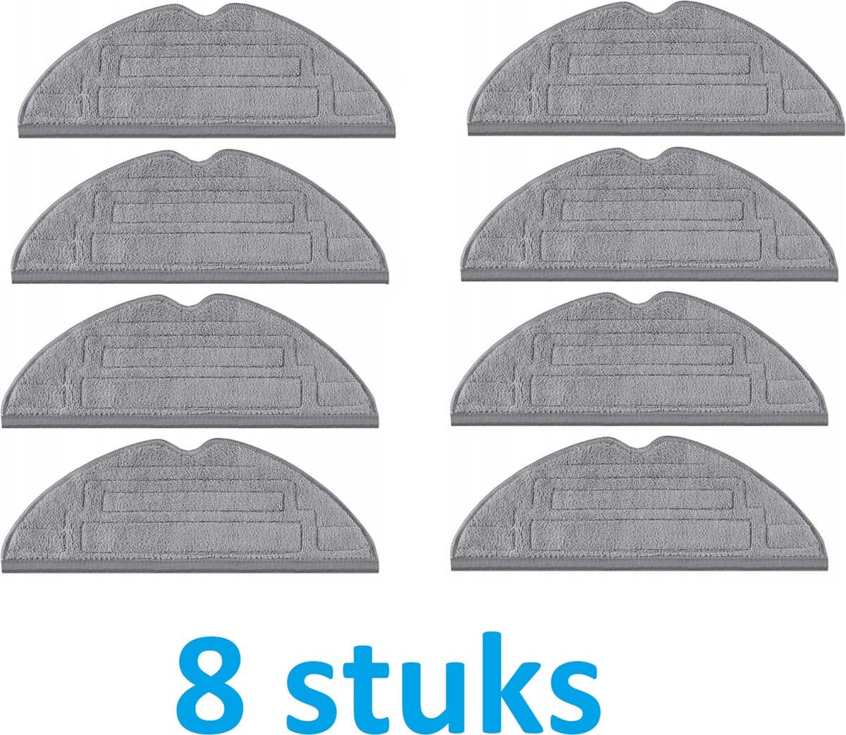 8 x Mop - Dweildoek compatibel met Roborock S7 Maxv / S8 / S8 + / S8 Pro Ultra - beste kwaliteit vervangingen — afbeelding 1