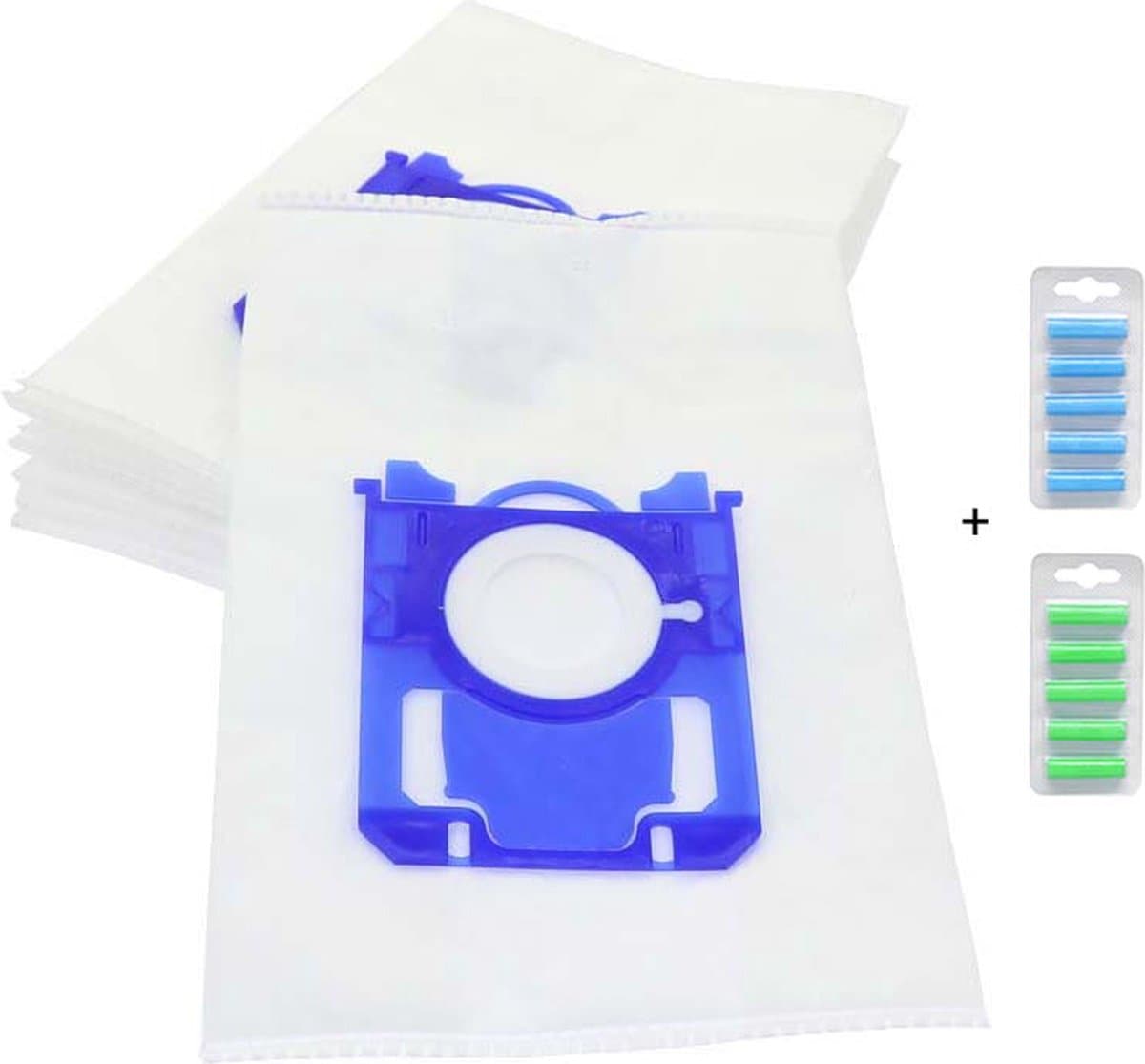 Propex Parts Stofzuigerzakken - Geschikt voor AEG S-Bag 3-D - 10 stuks + 10 geurstaafjes — afbeelding 1