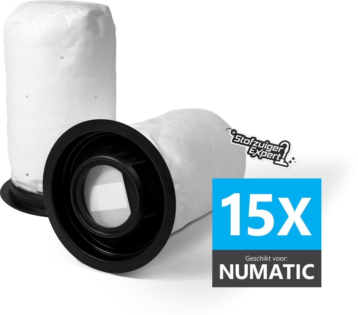 15x Pods Stofzuigerzakken Geschikt voor Numatic Henry Quick & Hetty Quick — afbeelding 1