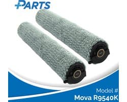 Mova R9540K Dweilborstels (2 Stuks, Plus.Parts® alternatief voor MV-Z60URC-MROLL)