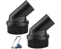 Set van 2 Stofborstels 35mm voor Stofzuigers - Premium Accessoires voor Meubels en Vloeren, Compatibel met de Meeste Stofzuigers