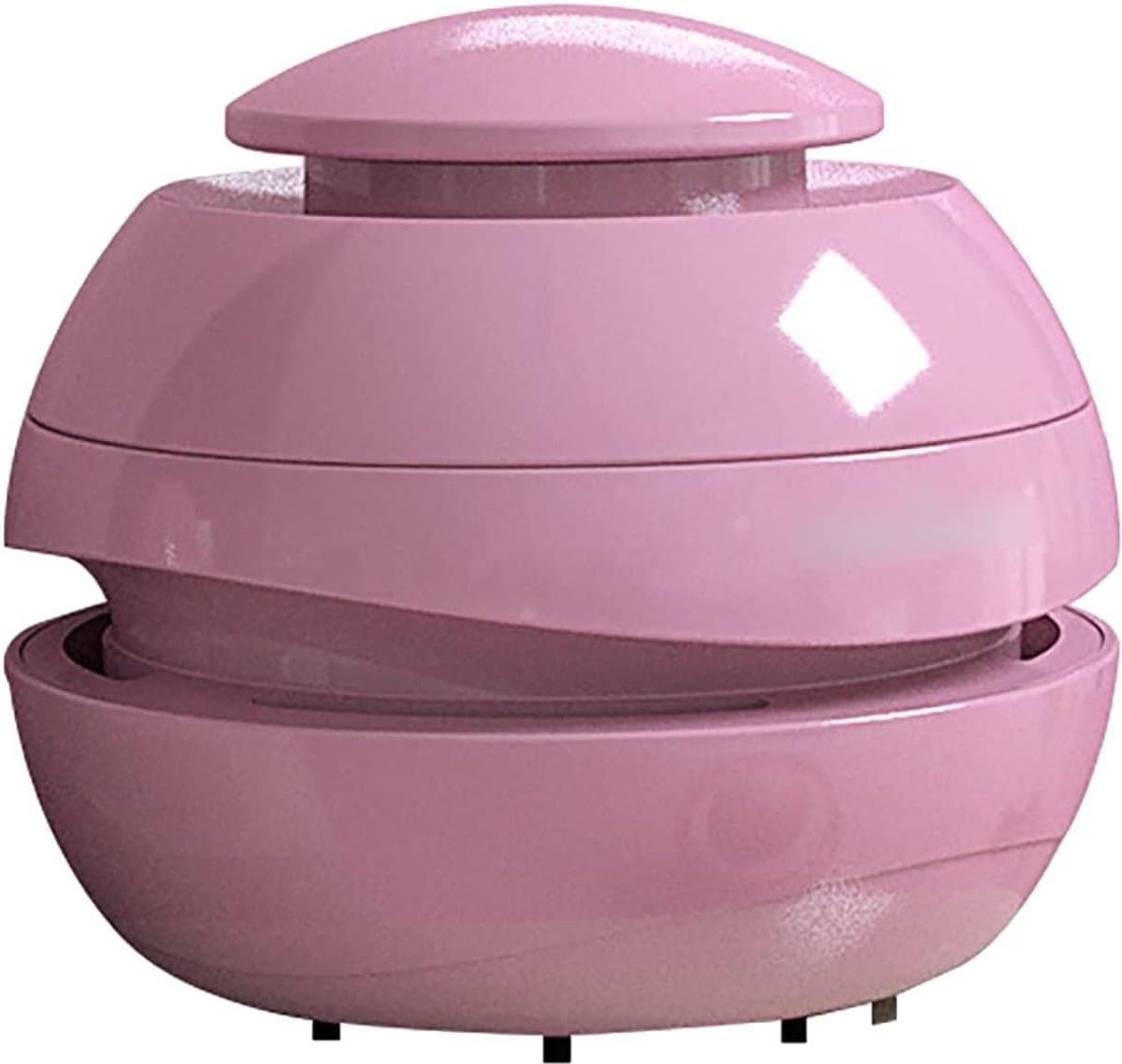 Mini Bureau Stofzuiger - Desktop Cleaner - Bureau Opruimen - Stil Werkend - Draagbaar Formaat - Roze — afbeelding 1