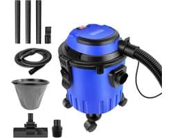 Multifunctionele Nat & Droog Stofzuiger 3-in-1 - Industriële Nat- en Droogstofzuiger Met Blaasfunctie, 360° Wielen en Lange Kabel - Krachtige Zuigkracht voor Binnen en Buiten Reiniging