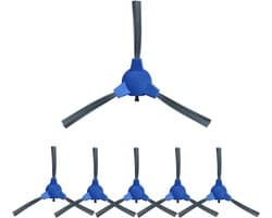 Accessoires Geschikt voor robotstofzuigers, vervangende zijborstels Geschikt voor de Eufy G10/30-serie, 6-delige set
