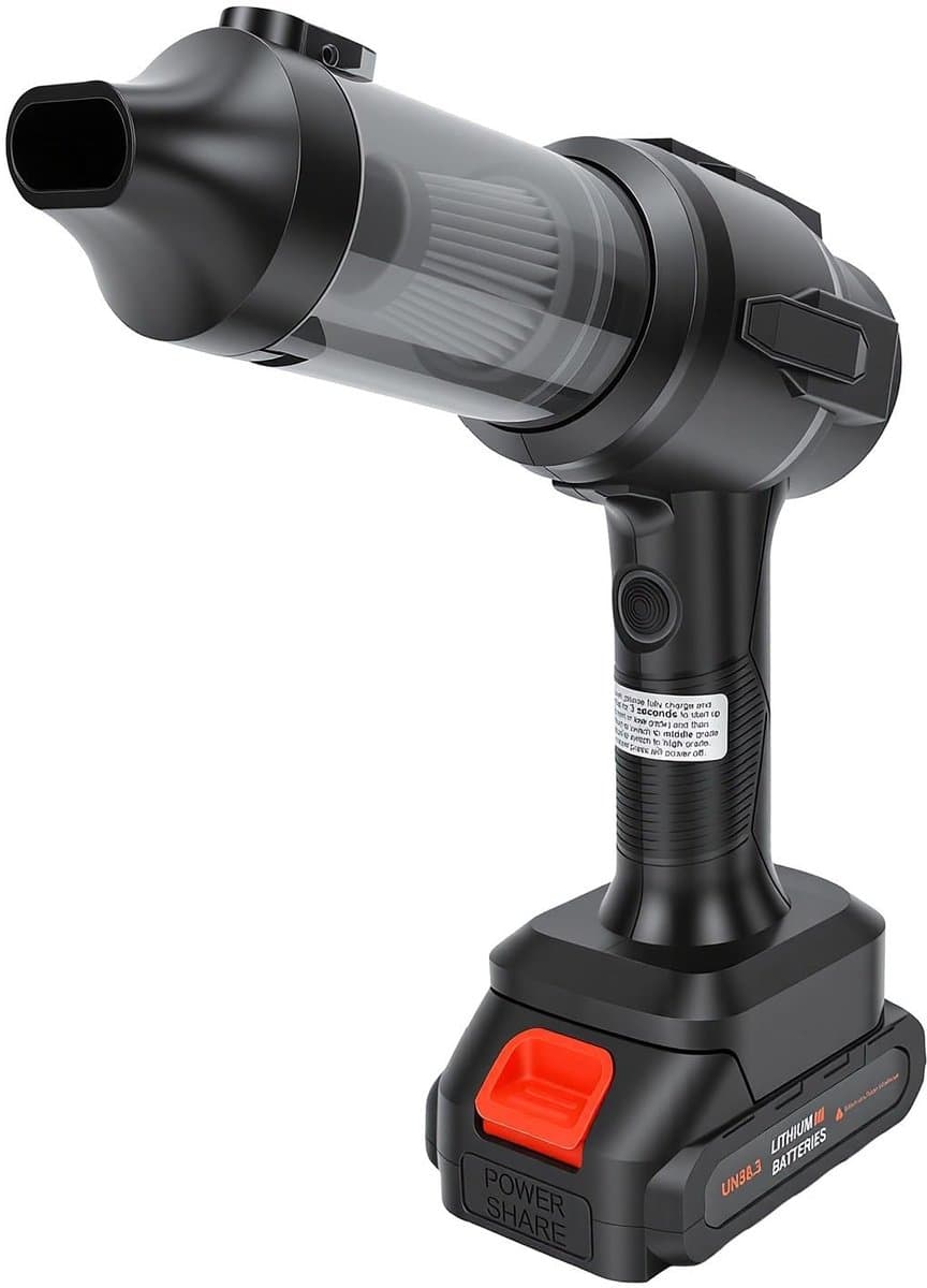 SolidKeus - Draadloze Autostofzuiger 2-in-1 voor Blaas- en Zuigfuncties — afbeelding 1