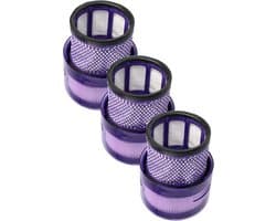 3 stuks Stofzuigerfilter compatibel met Dyson Omni-glide+ | Omni-glide, SV19 stofzuiger - HEPA-filter paars - Promessa-Solutions