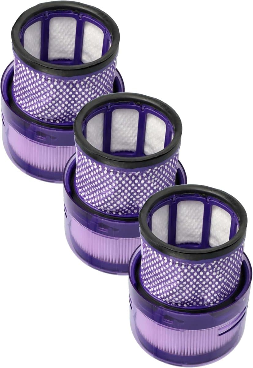 3 stuks Stofzuigerfilter compatibel met Dyson Omni-glide+ | Omni-glide, SV19 stofzuiger - HEPA-filter paars - Promessa-Solutions — afbeelding 1