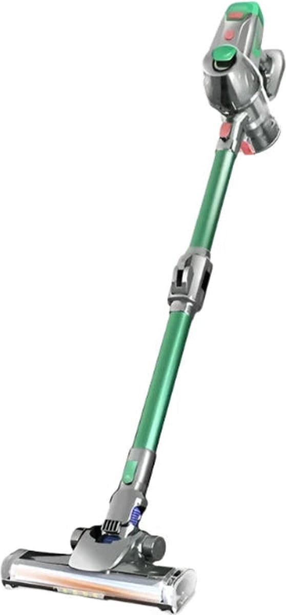 Ideach - Handstofzuiger met Steel - 15kPa - HEPA - 150W - Draadloze Steelstofzuiger - Draadloze stofzuiger - Afneembare Kruimelzuiger - Zakloze stofzuiger - Groente — afbeelding 1