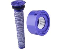 Duo Set HEPA - Pre- & Post Filter - Geschikt voor Dyson V7 en V8 96747801 Accessoires.