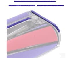 3x Zachte Pluche Vilt Strips geschikt voor Dyson V6 V7 V8 V10 V11 Stofzuiger SoftRoller Hoofd Vervanging Accessoires Onderdelen