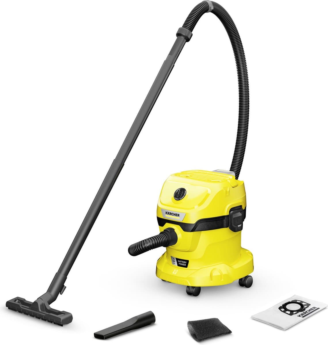 Karcher WD2-18 V-12/18 exclusief accu! — afbeelding 1