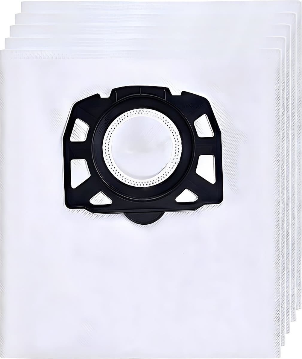 10x Stofzuigerzakken geschikt voor Karcher WD2 Plus, WD3 (Battery), KWD1, KWD2, KWD3, WD3.200 - WD3.800 M - stofzuigzak stofzakken — afbeelding 1