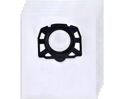 10x Stofzuigerzakken geschikt voor Karcher WD2 Plus, WD3 (Battery), KWD1, KWD2, KWD3, WD3.200 - WD3.800 M - stofzuigzak stofzakken