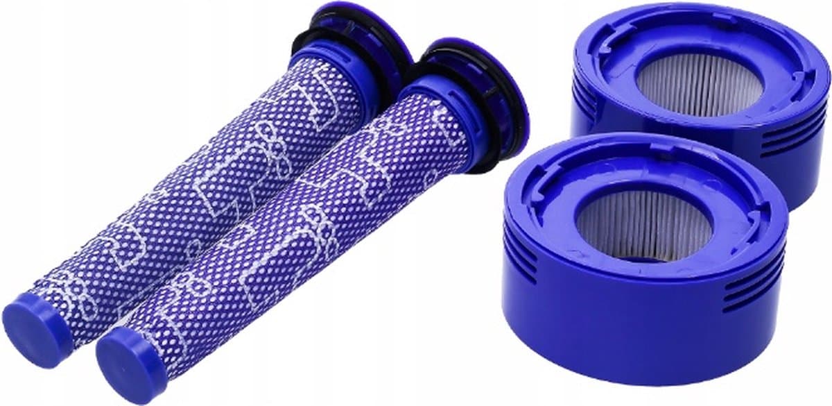 2 X Vervangende filter Geschikt voor stofzuiger Dyson V8, V7, vervanging voor het filter DY-967478-01 + DY-965661-01 — afbeelding 1