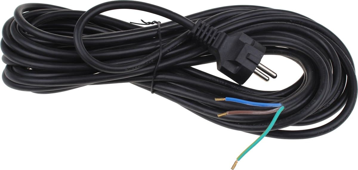 Elektra stofzuigersnoer 10m 3x1mm2 — afbeelding 1