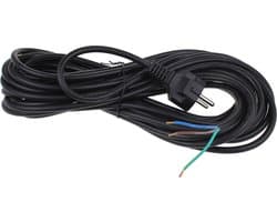 Elektra stofzuigersnoer 10m 3x1mm2