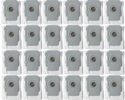 24x stofzuiger zakken geschikt voor iRobot Roomba i3+ i6+ i7+ s9+ j9+ j7+ wegwerpbaar robot stofzuiger stofzakken
