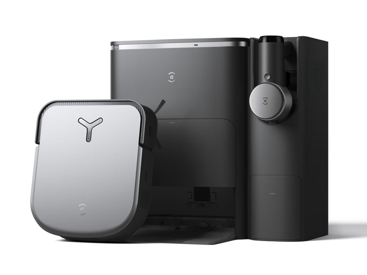 Ecovacs DEEBOT X2 COMBO - Robotstofzuiger + handstofzuiger - Automatisch leegstation - Actief dweilsysteem — afbeelding 1