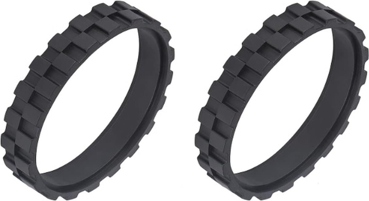2 stuks banden compatibel met iRobot Roomba 500, 600, 700, 800, 900 - reservebanden - antislip - eenvoudige montage — afbeelding 1