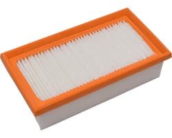 Geschikt voor KÄRCHER. Vlakfilter voor NT22/1 Ap BP L, NT 22/1, Stofklasse M, Natte Sterkte. COVAKO Merk