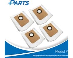 Philips HomeRun 7000 Series Aqua XU7100/01 Stofzakken (4 Stuks, Plus.Parts® alternatief voor XV1472/00)