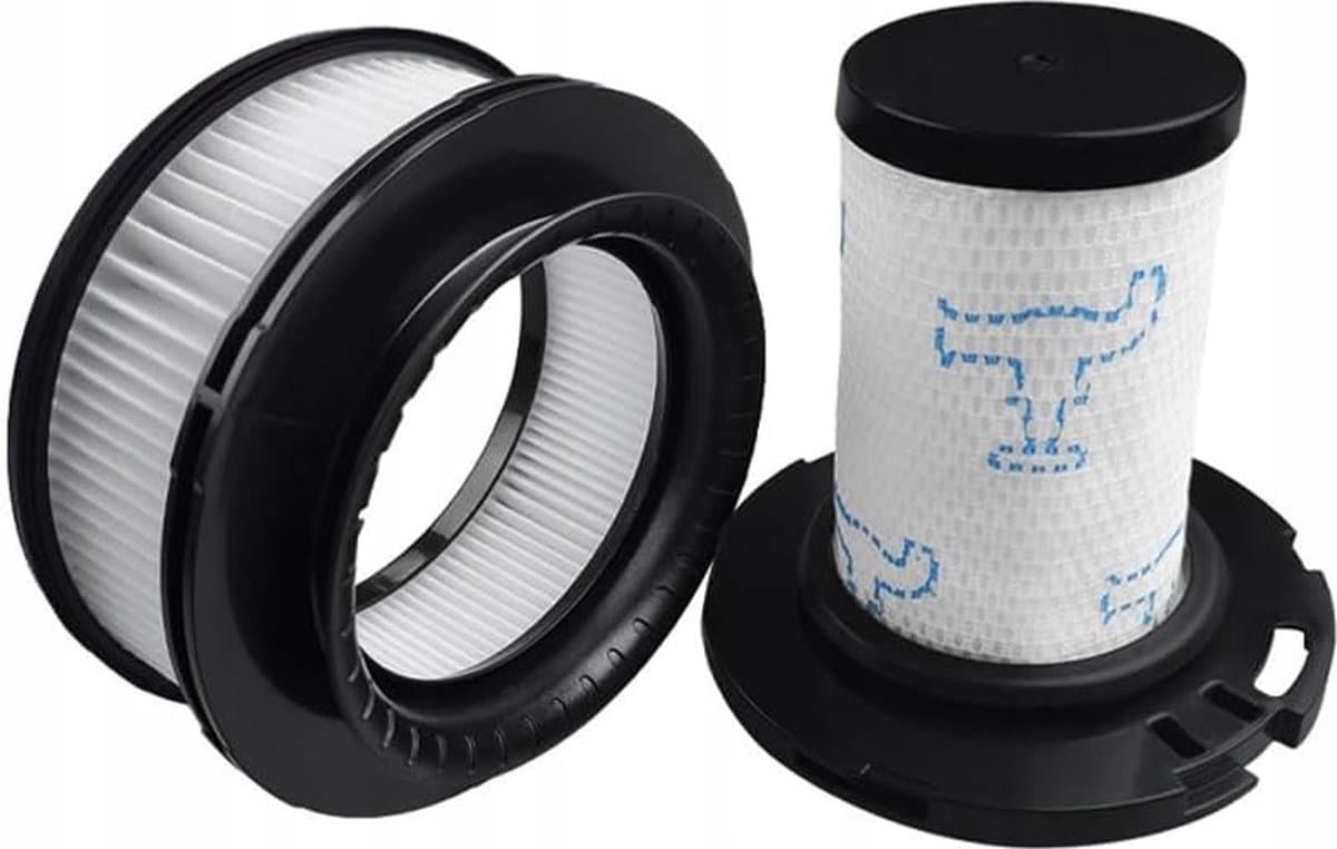Filterset voor TEFAL X-Force Flex 11.60 12.60 14.60 15.60 Rowenta X-Force Flex - Vervanging van hoge kwaliteit. ROWENTA artikelnr.: ZR009007 + ZR009008 - 1pc luchtfilter + 1pc motorfilter - Vervanging van hoge kwaliteit — afbeelding 1