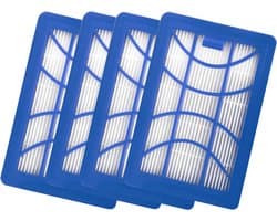 4x HEPA Filter geschikt voor Philips PowerPro Expert FC6042/01 - Uitblaasfilter