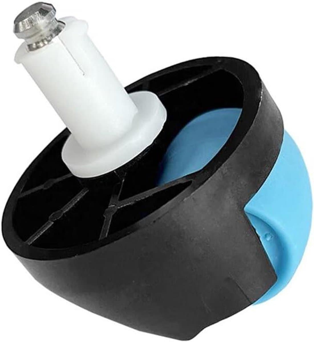 Voorwiel Robotstofzuiger - Reservewiel Middenwiel - Stofzuiger Onderhoud - Specifiek Model - 5x5x5 cm - Zwart — afbeelding 1
