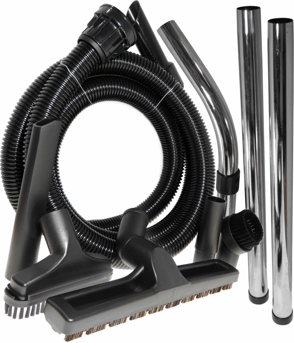 Dparts accessoireset met parketborstel geschikt voor Numatic Henry en Hetty stofzuiger - 32mm zuigmond set - Stofzuigerslang zuigbuis voet hulpstukken compleet kit stang kierenzuiger slang — afbeelding 1