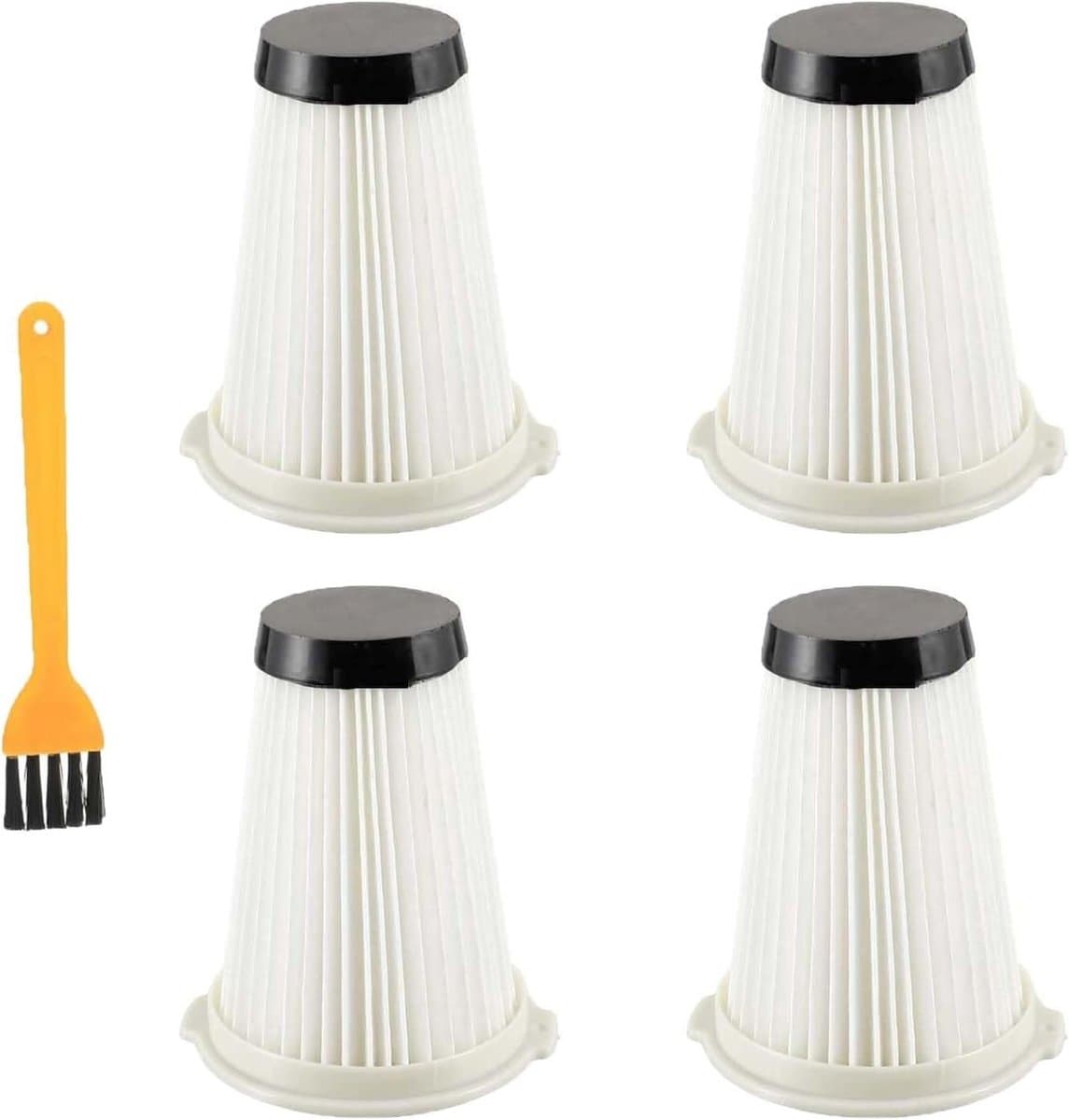 4 x Filter voor Draadloze Handstofzuiger, Compatibel met Einhell TE-SV 18 Li, Accessoires voor Effectieve Stofverwijdering en Schone Lucht — afbeelding 1