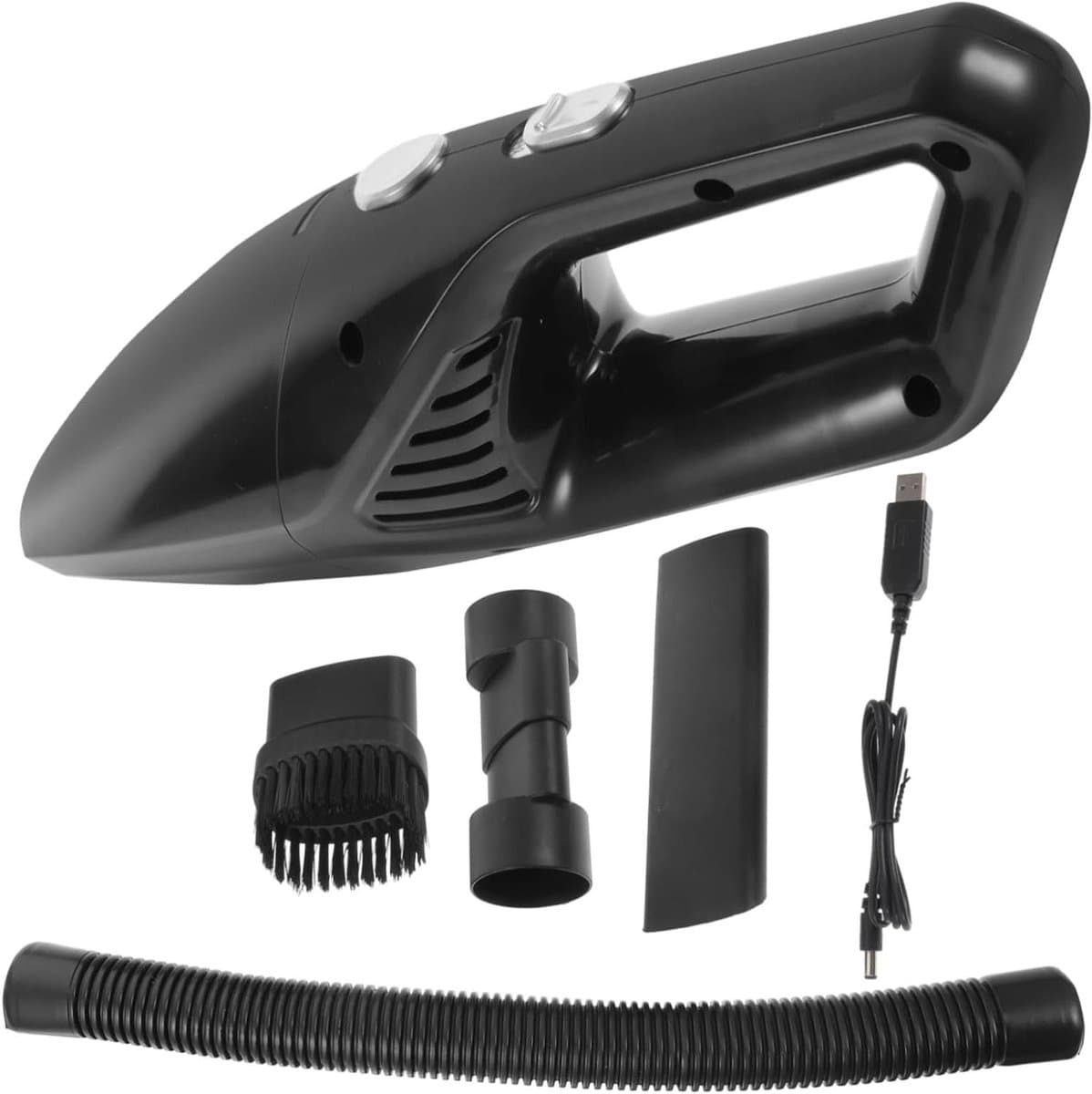 Handstofzuiger - Autostofzuiger - Auto Reinigen - 7000Pa Zuigkracht - 30 x 11 x 10 cm - Zwart — afbeelding 1