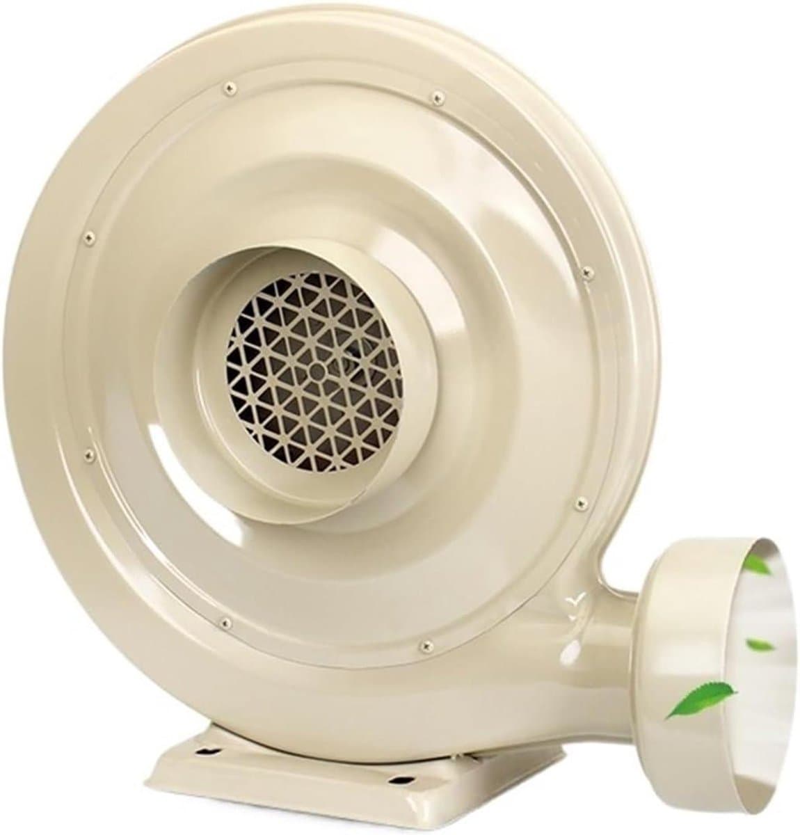 Opblaasbare Ventilator - Stofverwijderaar - Luchtcirculatie Werkplaats - Metaalijzeren Behuizing - 21 m/u - Beige — afbeelding 1