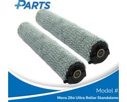 Mova Z60 Ultra Roller Standalone Dweilborstels (2 Stuks, Plus.Parts® alternatief voor MV-Z60URC-MROLL)